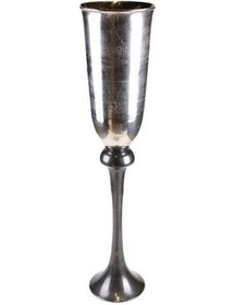 Resim Antik Silver Kadeh Vazo 32x32x134 Cm 