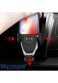 Resim Araç İçi Wireless Kablosuz Şarj Özellik Telefon Tutucu Q12 AL3527 