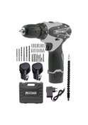 Resim Steiner Titan 36 V Çift Akülü Şarjlı Vidalama Matkap Gri + Set 