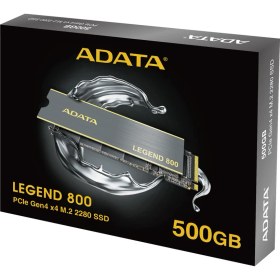 Resim Adata 500GB Legend 800 3500-2800MB PCIe Gen4 X4 M.2 2280 SSD 