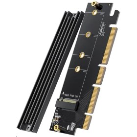Resim Pcıe 4.0 X4 X8 X16 Uyumlu 64GBPS Nvme M.2 SSD Dönüştürücü Adaptör 