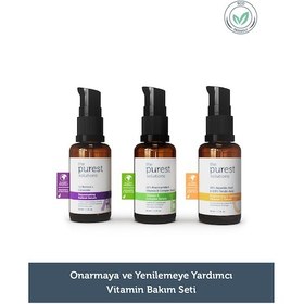 Resim The Purest Solutions Onarma ve Yenilemeye Yardımcı Vitamin Bakım Seti 