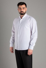 Resim Fresh Keten Gömlek - XL 