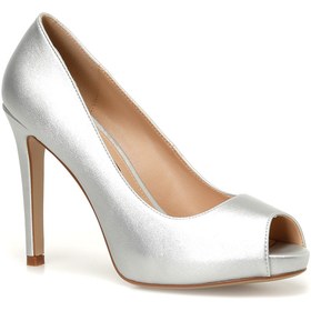 Resim Nine West RALVIO 2PR Gümüş Kadın Dolgu Topuk Ayakkabı 