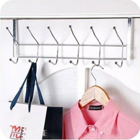 Resim DesignEv Nikelajlı Metal Kapı Arkası Askısı 