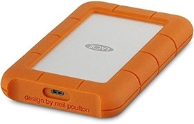 Resim LaCie Rugged USB-C 2TB, Taşınabilir Harici Sabit Sürücü, PC Mac iPad & iPhone, Data Rescue Service (STFR2000800) 
