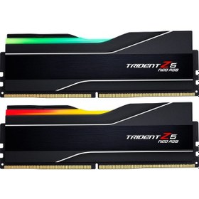 Resim G-Skill 64 GB (2X 32GB) DDR5 6000 MHz CL32 DUAL KIT RGB PC Ram TRIDE 