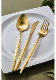 Resim Karaca Callisto 12 Kişilik 84 Parça Çatal Kaşık Bıçak Takımı 