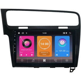 Resim Carvocal Volkswagen Golf 7 Uyumlu Android Multimedya Sistemi (2013-2020) CRV-4572XAA 