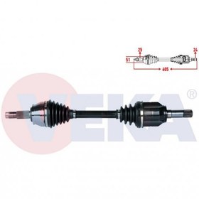 Resim FI-8072-AKS KOMPLE SOL (EURO 5) FIORINO-BIPPER 