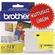 Resim Brother Lc51y Sarı Orjinal Kartuş 