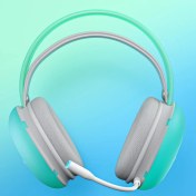 Resim Jingyi Aula S505 Kablolu Müzik Oyun Kulaklığı Rgb Kafa Bandı Şeffaf Kulaklık 360 Stereo Gürültü Önleyici Kulaklıklar Pc Dizüstü Bilgisayarlar Için (Yurt Dışından) 