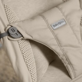 Resim BabyBjörn Woven Jersey Ana Kucağı Üçlü Kumaş Sand Grey 