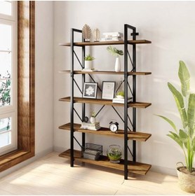 Resim Flaş Group Kitaplık Ahşap Kitaplık Masif Kitaplık Çocuk Ve Oturma Odası Kitaplık 
