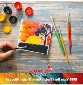 Resim Beyaz Guaj Boya - 500gr 124-Pembe 