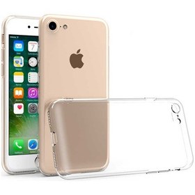 Resim iPhone Uyumlu SE 2020 Kılıf Lüx Şeffaf Kamera Lens Korumalı Silikon Kılıf 