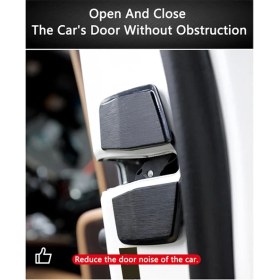 Resim Serfhyff Kapı Kilidi Tokası Yükseltilmiş Sabitleyici Koruyucu Mandallar Durdurucu (Yurt Dışından) 