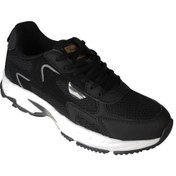 Resim Jump Kadın Siyah Kalın Taban Fileli Memory İç Taban Sneaker Spor Ayakkabı Siyah 