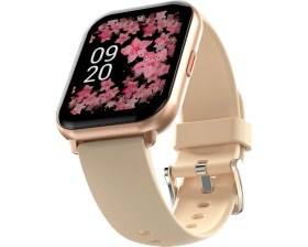 Resim HiFuture FutureFit Zone2 Bluetooth 5.2 IP68 Su Geçirmez 1.96 inç Arama Özellikli iOS&Android Uyumlu Nabız Spor Kan Oksijen Takibi 50mm Akıllı Saat Rose Gold 