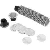 Resim Alchemy Craft Nespresso Black Için 50 Set Doldurulabilir Kahve Kapsülleri Kupası Tek Kullanımlık Kahve Kapsülleri Ambalaj Kafe Malzemeleri (Yurt Dışından) 