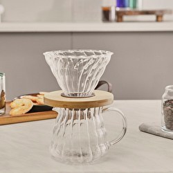 Resim Cliff Borosilikat Cam Kahve Demleme Ekipmanı 400 ml 