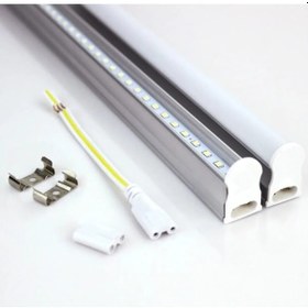 Resim Cata Ct-2466 T5 Bant Armatürü Eklenebilir Anahtarlı 5w Ledli Beyaz Kasa Günışığı 3200k 31cm Beyaz 