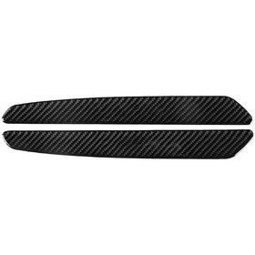 Resim 2 İn 1 Araba Karbon Fiber Hoşgeldiniz Pedalı Dekoratif Etiket Alfa Romeo Giulia 2017-2019, Sol Ve Sağ Sürücü Evrensel 1 Adet 