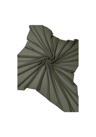 Resim Mim Eşarp Enba Büyük Boy Şifon Düz Renk Eşarp 140x140 Cm Haki 