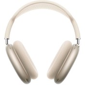 Resim Airpods Max MWW53TU/A Kablosuz Kulak Üstü Kulaklık USB-C Yıldız Işığı Apple