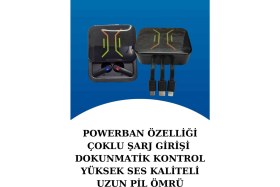 Resim Store Mania Ieg™ Wireless Şarjlı Akıllı Saat ve Dijital Göstergeli Kablosuz Bluetooth Kulaklık Nabız Ö 