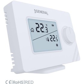 Resim GENERAL Life MITRA HT250 RF Kablosuz Oda Termostatı 