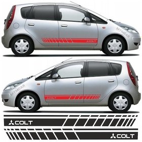 Resim Mitsubishi Colt Yan Şerit Oto Sticker (295981832) 