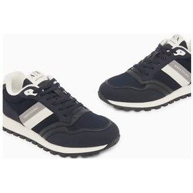 Resim Armani Exchange Xm002690af22926 Drop Microsuede Erkek Günlük Ayakkabı Lacivert 