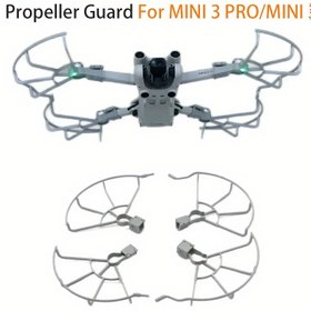 Resim Propeller Koruyucu DJI Mini 3 / MINI 3 Pro Pervaneler Koruyucu Kanat Fanı Koruyucu Halka Koruyucu Kafes için Mini 3 Pro Drone Aksesuarları 