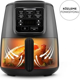Resim Karaca Közlemeli Pro Pişirici Less Fat Technology, Ev Yoğurdu, Sebze ve Meyve Kurutma Air Fry 