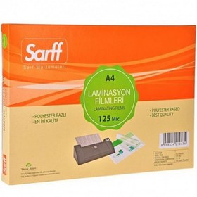 Resim SARFF A4 Laminasyon Filmi 125 Mikron 