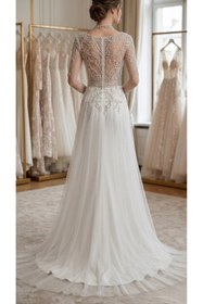 Resim Paradise Collection Moda Evi Taşlı Gelinlik 2026 