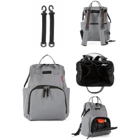 Resim Fisher Price Anne Bebek Bakım Çantası Gri 