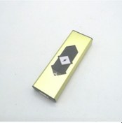 Resim Usb Şarjlı Çakmak Sarı 