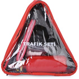 Resim Genel Markalar Point Tüplü Araç Oto Üçgen Trafik Seti Tüv Türk Uyumlu 