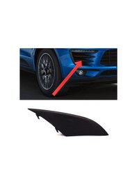 Resim Porsche Macan- 2014-2017 Ön Tampon Panjuru Alt Çıtası Sol Sıyah Tw Oem No 95b8078771e0 