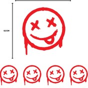 Resim Run Grafik Shop X EMOJİ STİCKER V1 5 ADET 