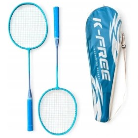 Resim 2'li Badminton Raket Seti 