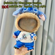 Resim 6 adet/çift 38cm Labubu Stitch Kıyafet Bebek Kıyafeti Moda Tulumlar, Bebek Kıyafeti Aksesuarları, Labubu Kıyafet Tasarımcısı, Bebek Oyuncak 