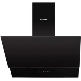 Resim KUMTEL Antrasit 2li Ankastre Cam Set (Ocak-Dokunmatik Davlumbaz) 