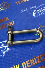 Resim HKS Uzun Zincir Kilidi 8 Mm 316 Krom Uzunluk 7,7 Cm 