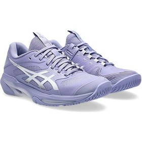 Resim Asics Solution Speed Ff 4 Kadın Tenis Ayakkabısı 1042a307-500 Mavi Mavi 
