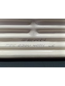 Resim Sern İnfrared Seramik Isıtıcı Rezistans KONKAV 245X60mm 400W 230V Beyaz Renk FSC Model 