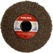 Resim 3M Scotch-Brite Sf-Fb Çapak Giderici Fırça - 110X100X19 mm (2 Ad) 