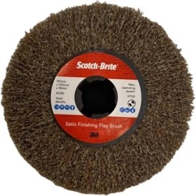 Resim 3M Scotch-Brite Sf-Fb Çapak Giderici Fırça - 110X100X19 mm (2 Ad) 